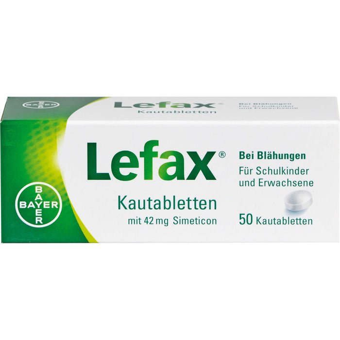 Lefax Kautabletten bei Blähungen, 50 pcs. Tablets