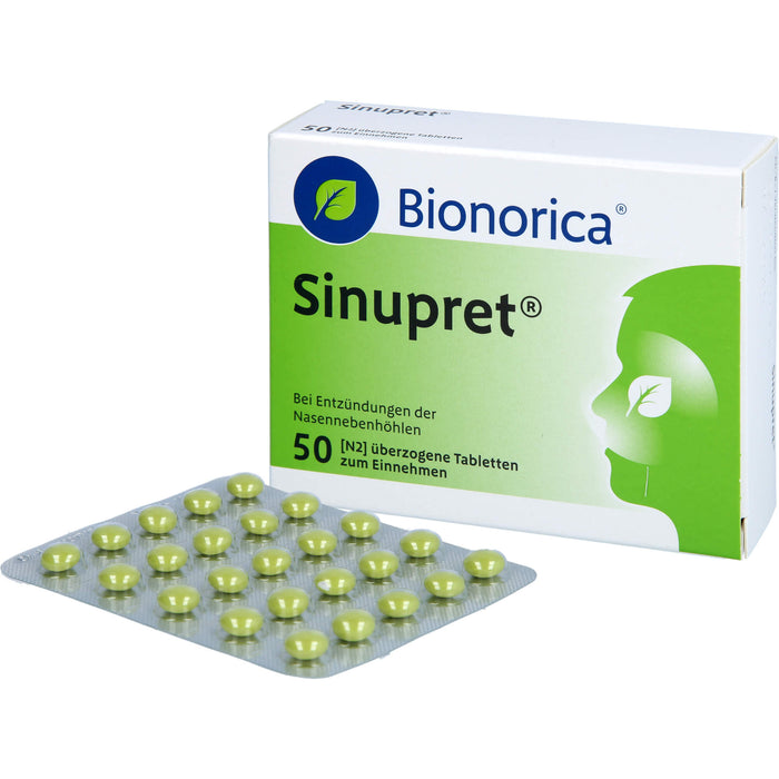 Sinupret überzogene Tabletten, 50 St. Tabletten