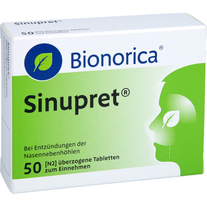 Sinupret überzogene Tabletten, 50 pcs. Tablets