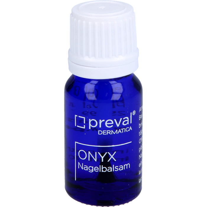 preval Onyx Nagelbalsam zum Schutz und zur Pflege brüchiger Nägel, 10 ml Solution