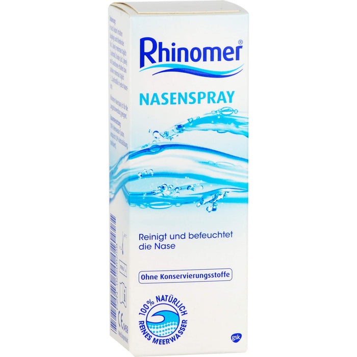 Rhinomer Nasenspray reinigt und befeuchtet die Nase, 20 ml Lösung