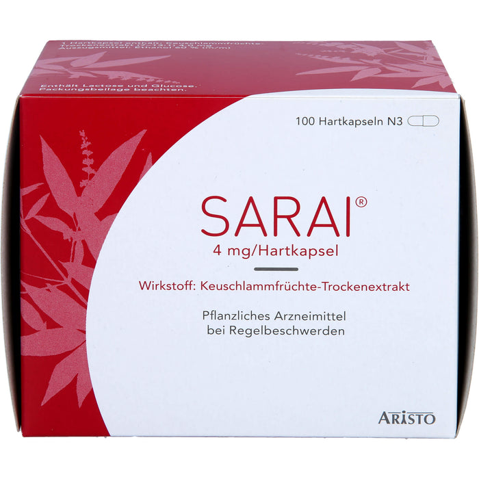 Sarai Hartkapseln bei Regelbeschwerden, 100 pcs. Capsules