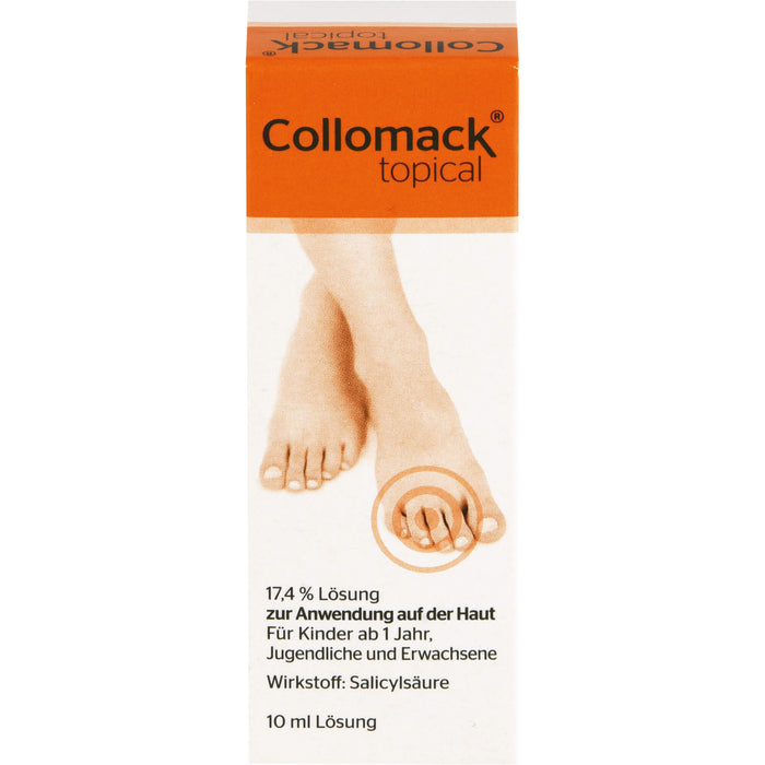 Collomack topical, 17,4 % Lösung zur Anwendung auf der Haut, 10 ml LOE