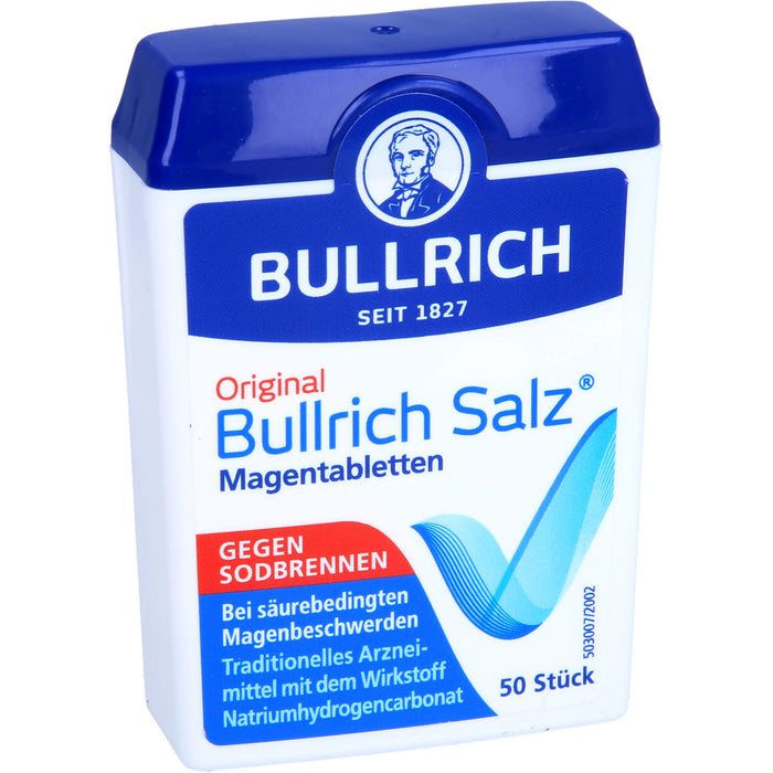 Bullrich Salz Magentabletten, 50 St. Tabletten