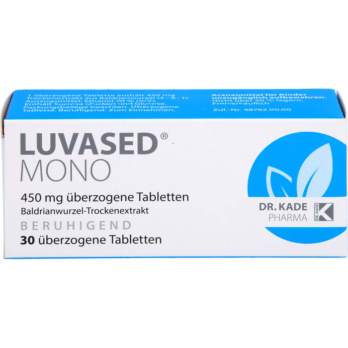 Luvased mono 450 mg Tabletten zur Beruhigung, 30 pcs. Tablets