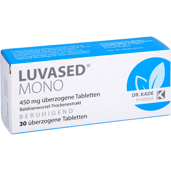 Luvased mono 450 mg Tabletten zur Beruhigung, 30 pcs. Tablets