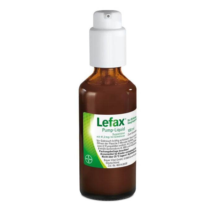 Lefax Pump-Liquid gegen Blähungen und Säuglingskoliken, 100 ml Solution