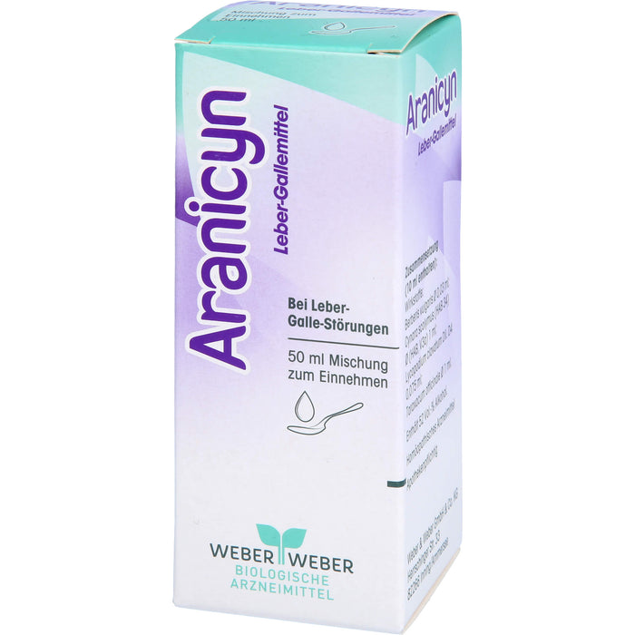 Aranicyn Leber-Gallemittel, Mischung, 50 ml MIS