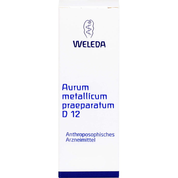 WELEDA Aurum metallicum praeparatum D12 Verreibung, 50 g Pulver