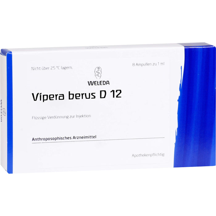 Vipera berus D12 Weleda Amp., 8X1 ml AMP