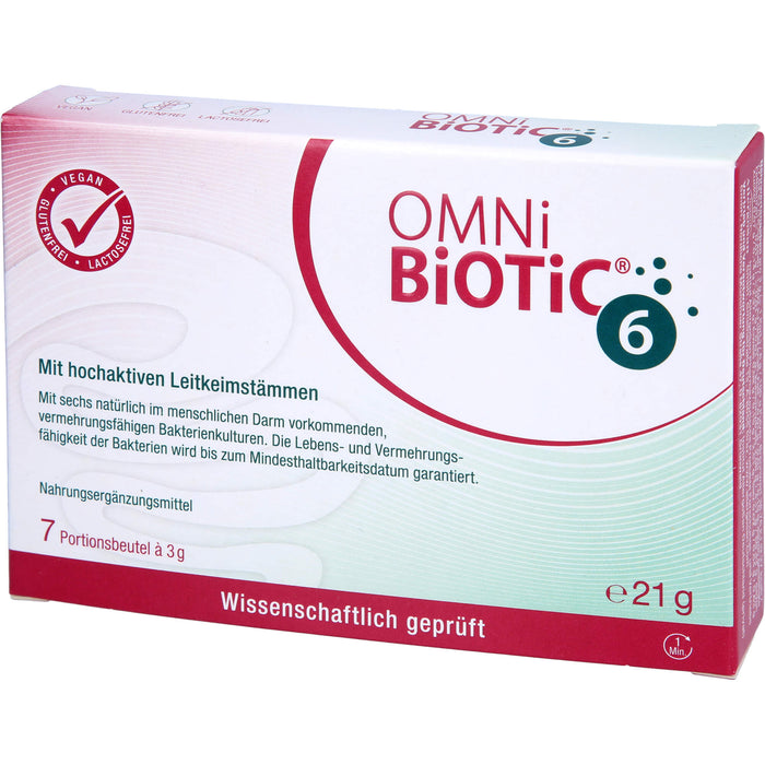 OMNi-BiOTiC 6 mit hochaktiven Leitkeimstämmen Portionsbeutel, 7 pcs. Sachets