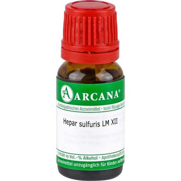 Hepar sulfuris Arcana LM 12 Dilution, 10 ml DIL