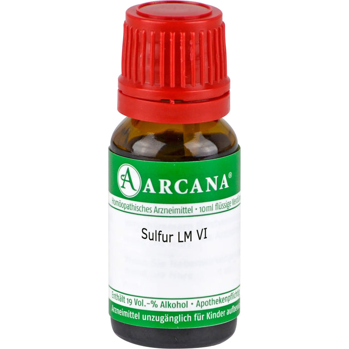 Sulfur Arcana LM 6 Dilution, 10 ml DIL