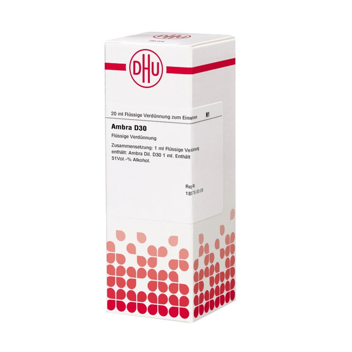 Ambra D30 DHU Dilution, 20 ml Lösung