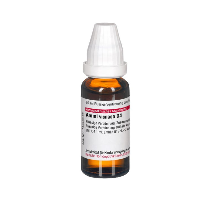 Ammi visnaga D4 DHU Dilution, 20 ml Lösung