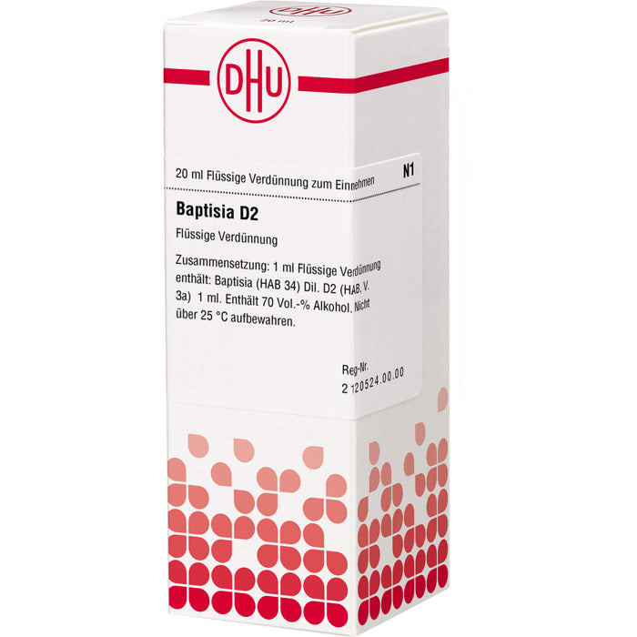 DHU Baptisia D2 Dilution, 20 ml Lösung