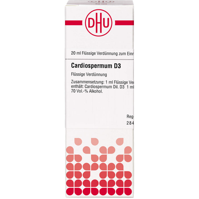 DHU Cardiospermum D3 Dilution, 20 ml Lösung