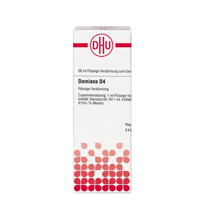 DHU Damiana D4 Dilution, 20 ml Lösung