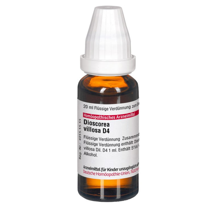 DHU Dioscorea villosa D4 Dilution, 20 ml Lösung