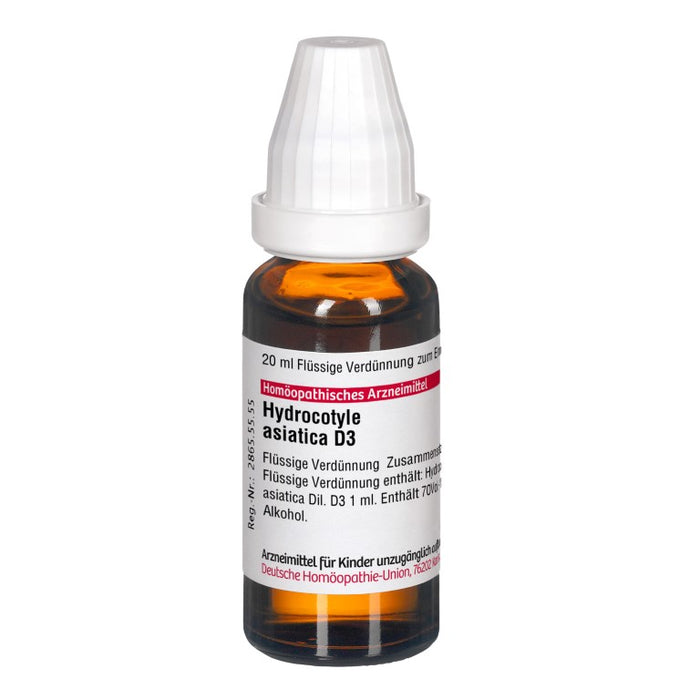 Hydrocotyle asiatica D3 DHU Dilution, 20 ml Lösung