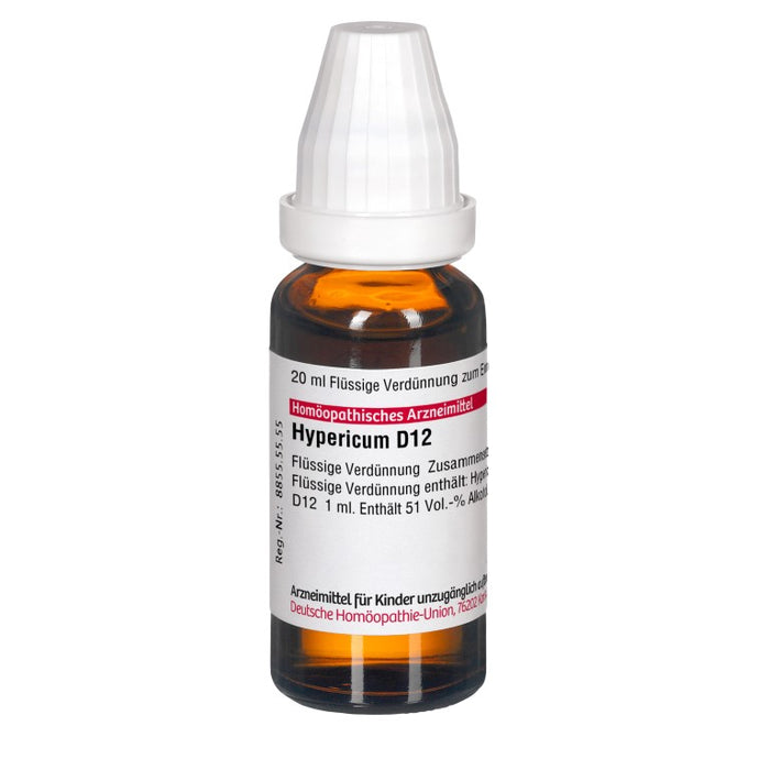 DHU Hypericum D12 Dilution, 20 ml Lösung