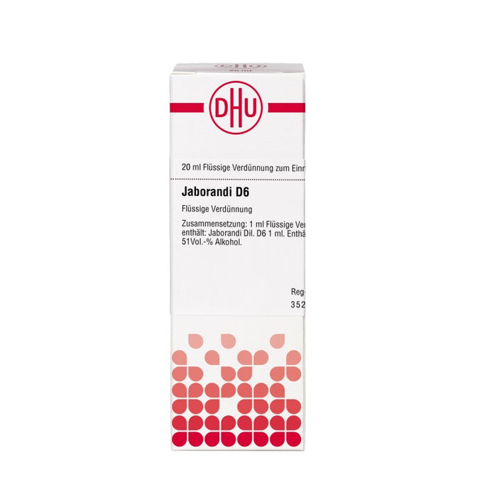 Jaborandi D6 DHU Dilution, 20 ml Lösung