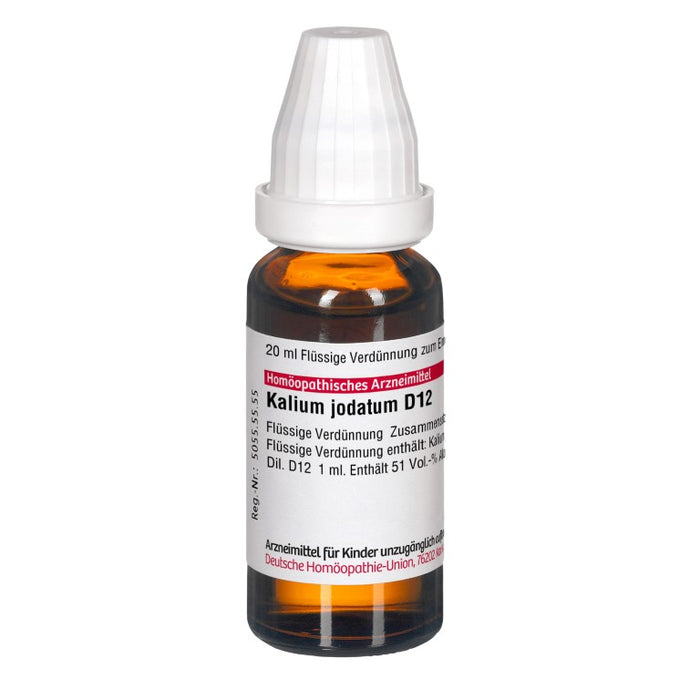 DHU Kalium jodatum D12 Dilution, 20 ml Lösung