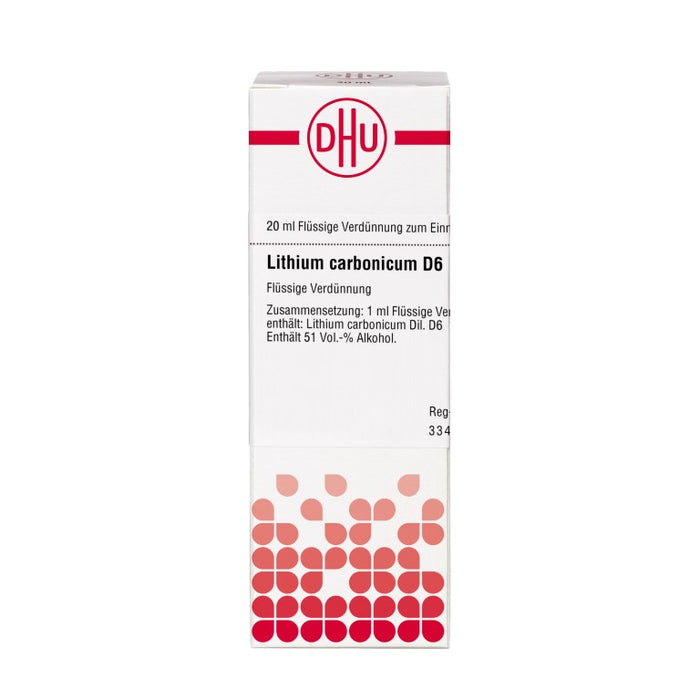 Lithium carbonicum D6 DHU Dilution, 20 ml Lösung