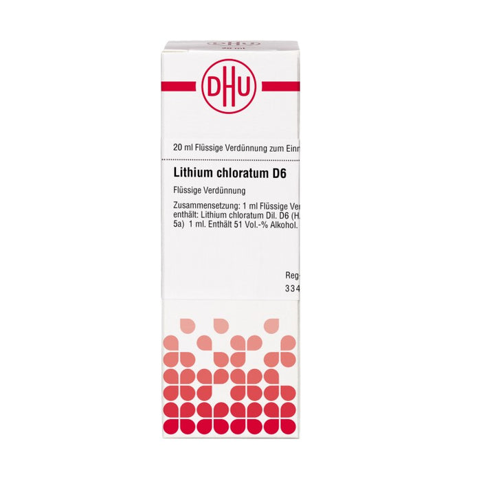 Lithium chloratum D6 DHU Dilution, 20 ml Lösung