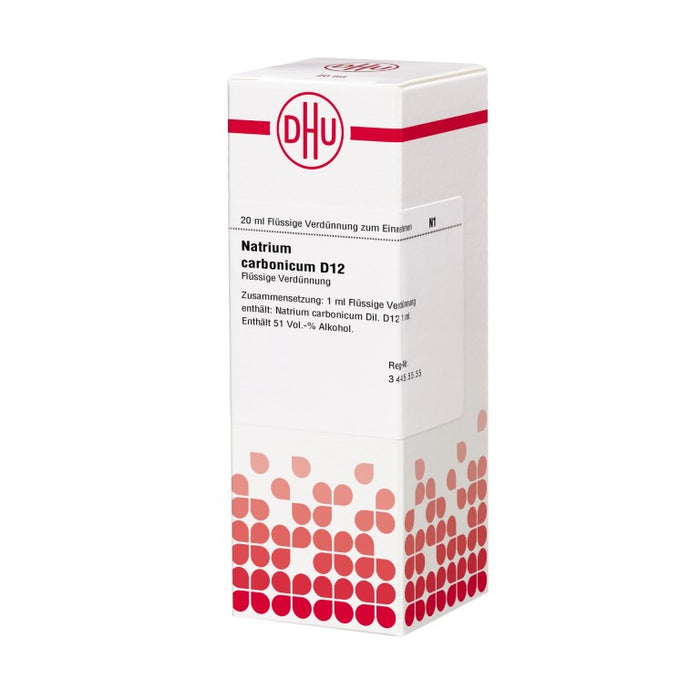 Natrium carbonicum D12 DHU Dilution, 20 ml Lösung