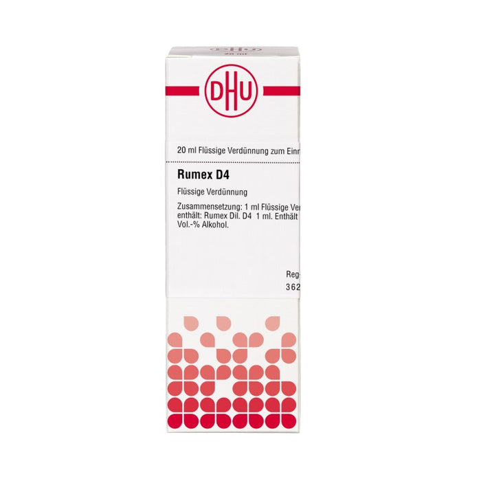 DHU Rumex D4 Dilution, 20 ml Lösung