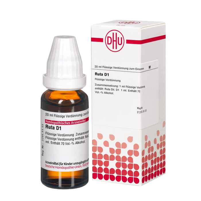 DHU Ruta D1 Dilution, 20 ml Lösung