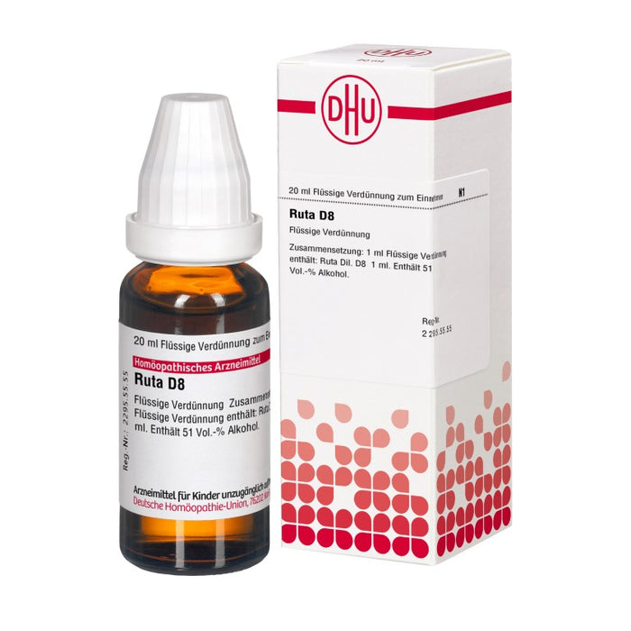 Ruta D8 DHU Dilution, 20 ml Lösung