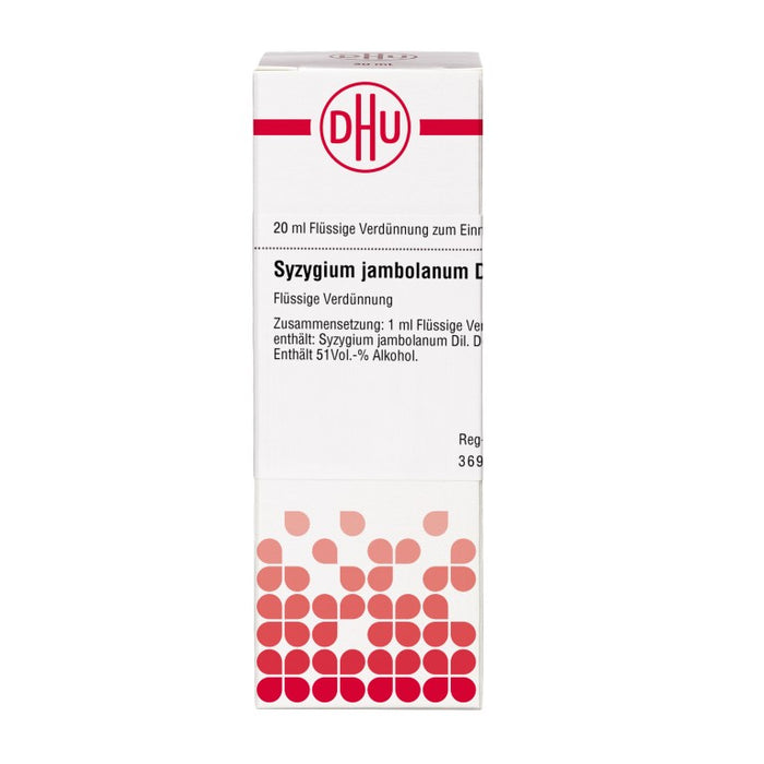 Syzygium jambolanum D6 DHU Dilution, 20 ml Lösung