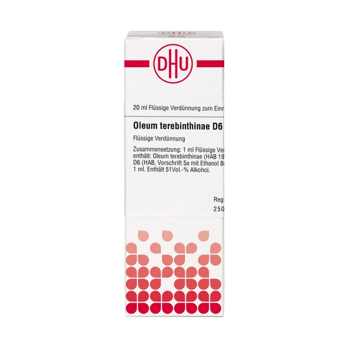 DHU Oleum terebinthinae D6 Dilution, 20 ml Lösung