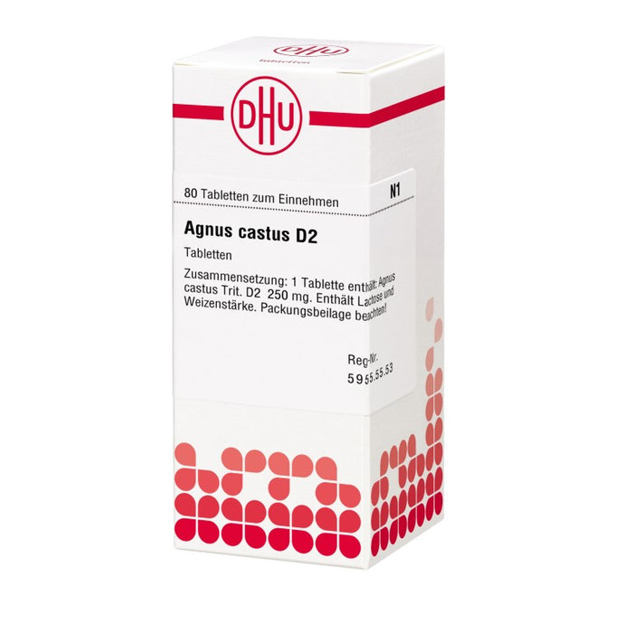 Agnus castus D2 DHU Tabletten, 80 St. Tabletten