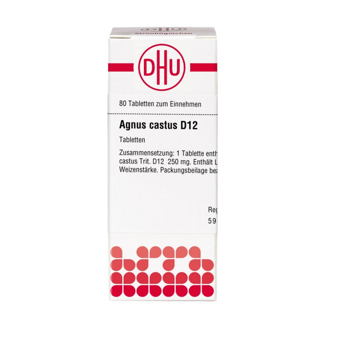 DHU Agnus castus D12 Tabletten, 80 pc Tablettes