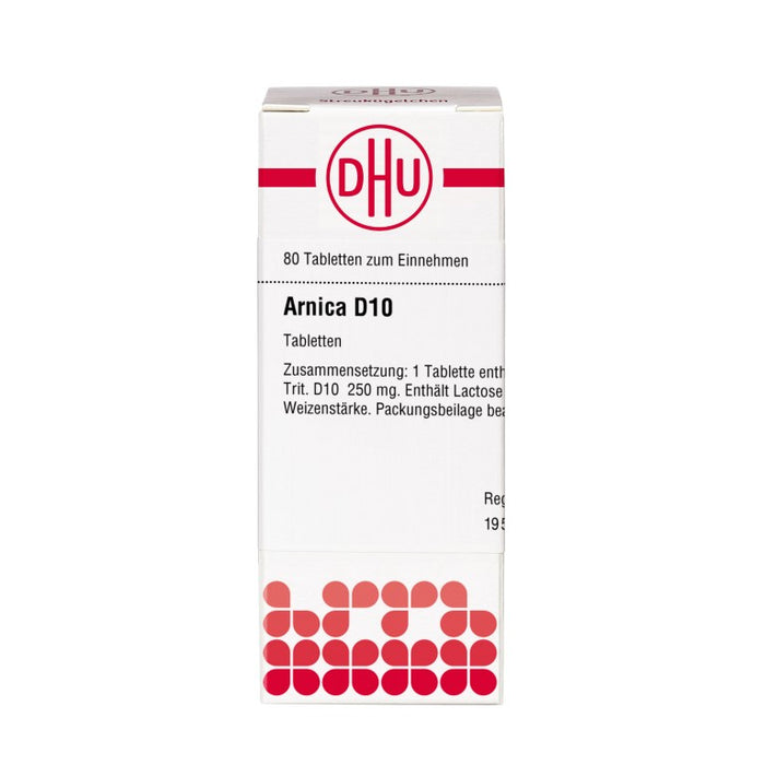 DHU Arnica D10 Tabletten, 80 St. Tabletten