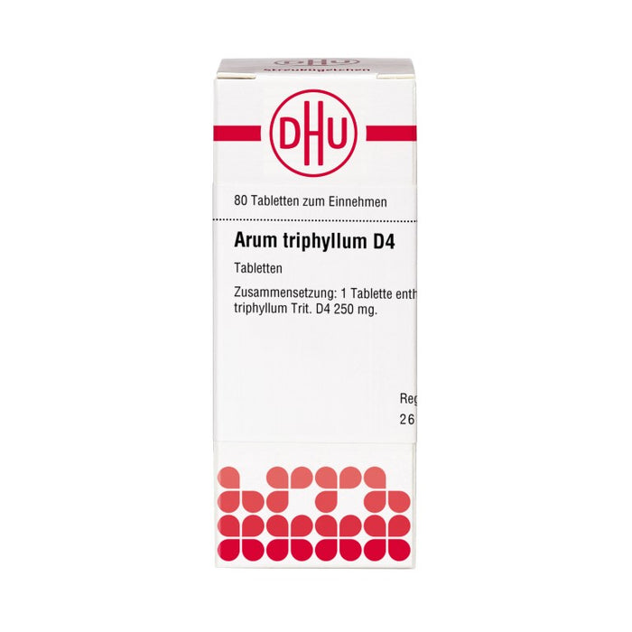 DHU Arum triphyllum D4 Tabletten, 80 St. Tabletten