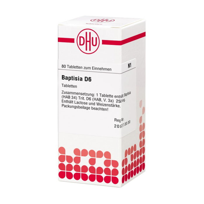 DHU Baptisia D6 Tabletten, 80 pc Tablettes