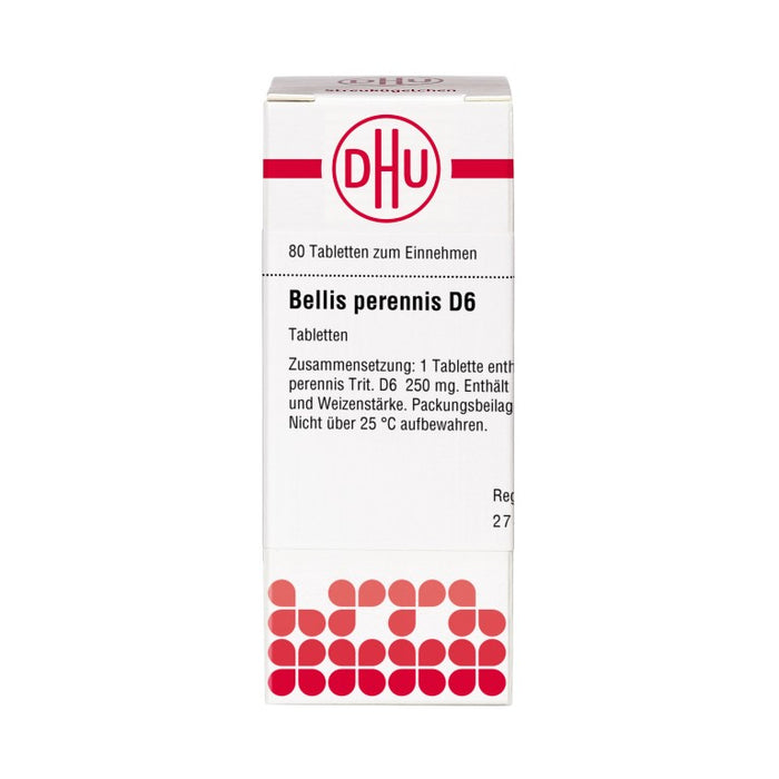 DHU Bellis perennis D6 Tabletten, 80 pc Tablettes