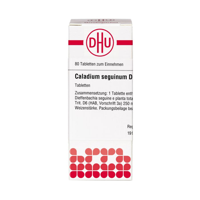 DHU Caladium seguinum D6 Tabletten, 80 pc Tablettes