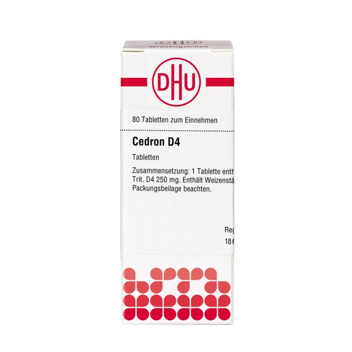 DHU Cedron D4 Tabletten, 80 pc Tablettes