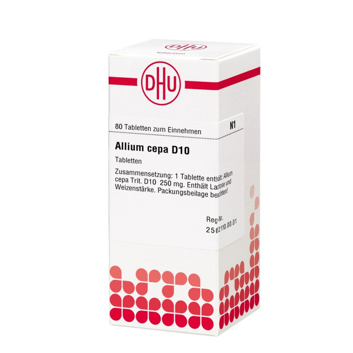 DHU Allium cepa D10 Tabletten, 80 pcs. Tablets