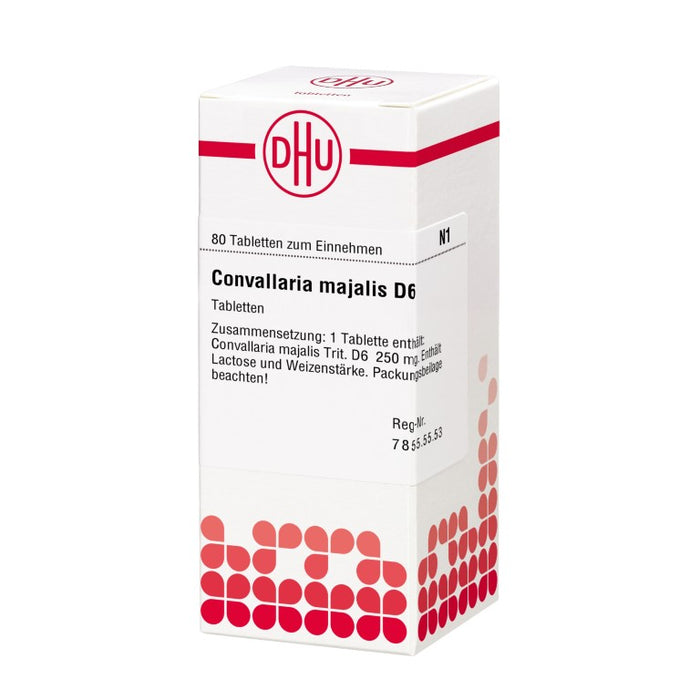 DHU Convallaria majalis D6 Tabletten, 80 pcs. Tablets