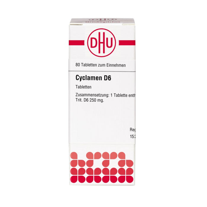 DHU Cyclamen D6 Tabletten, 80 pcs. Tablets