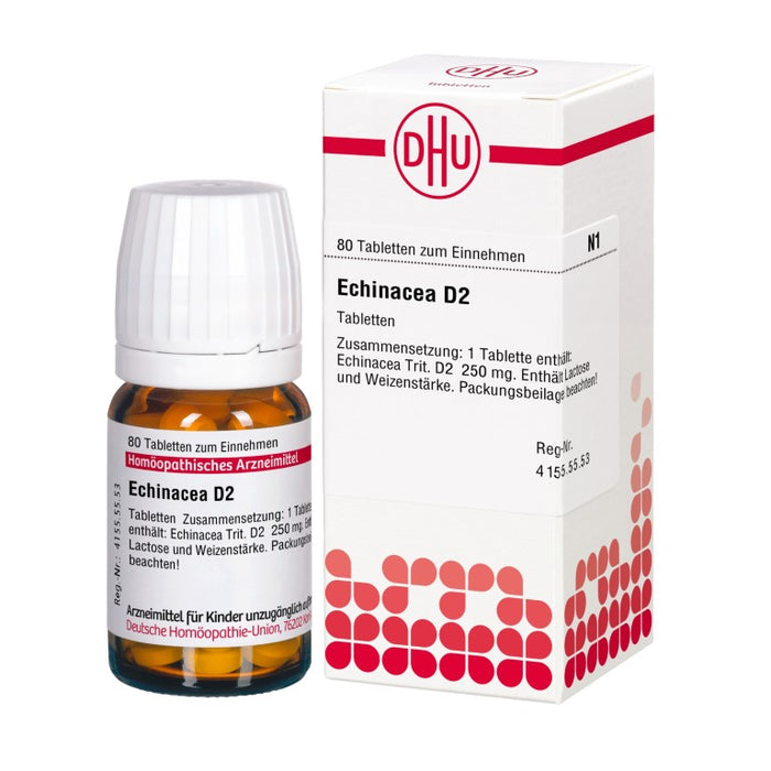 DHU Echinacea HAB D2 Tabletten, 80 pcs. Tablets