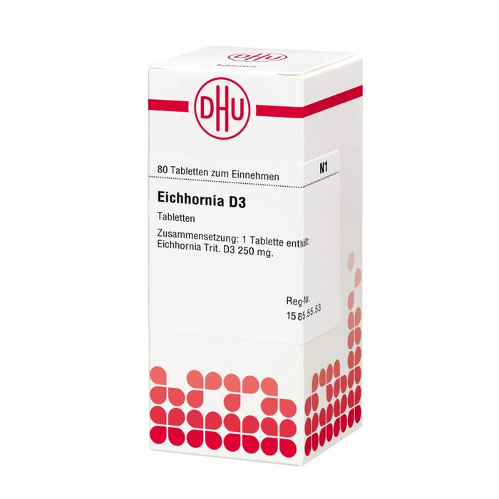 DHU Eichhornia D 3 Tabletten, 80 St. Tabletten