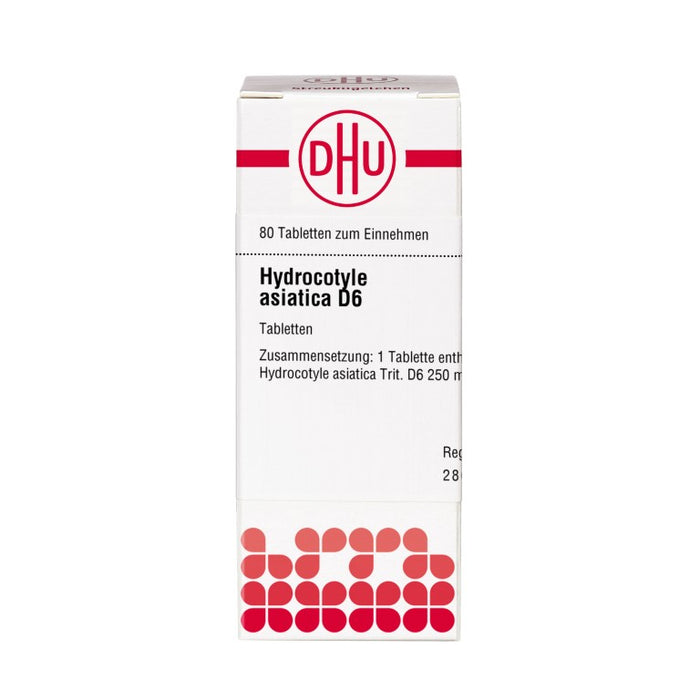 DHU Hydrocotyle asiatica D6 Tabletten, 80 pcs. Tablets