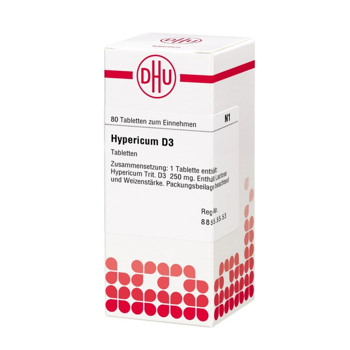 DHU Hypericum D3 Tabletten, 80 pcs. Tablets